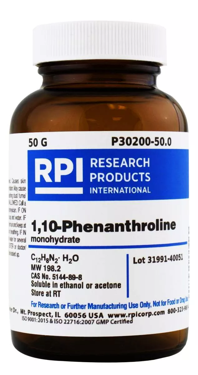 1, 10-Phenanthroline,50 Grams RP-P30200-50.0