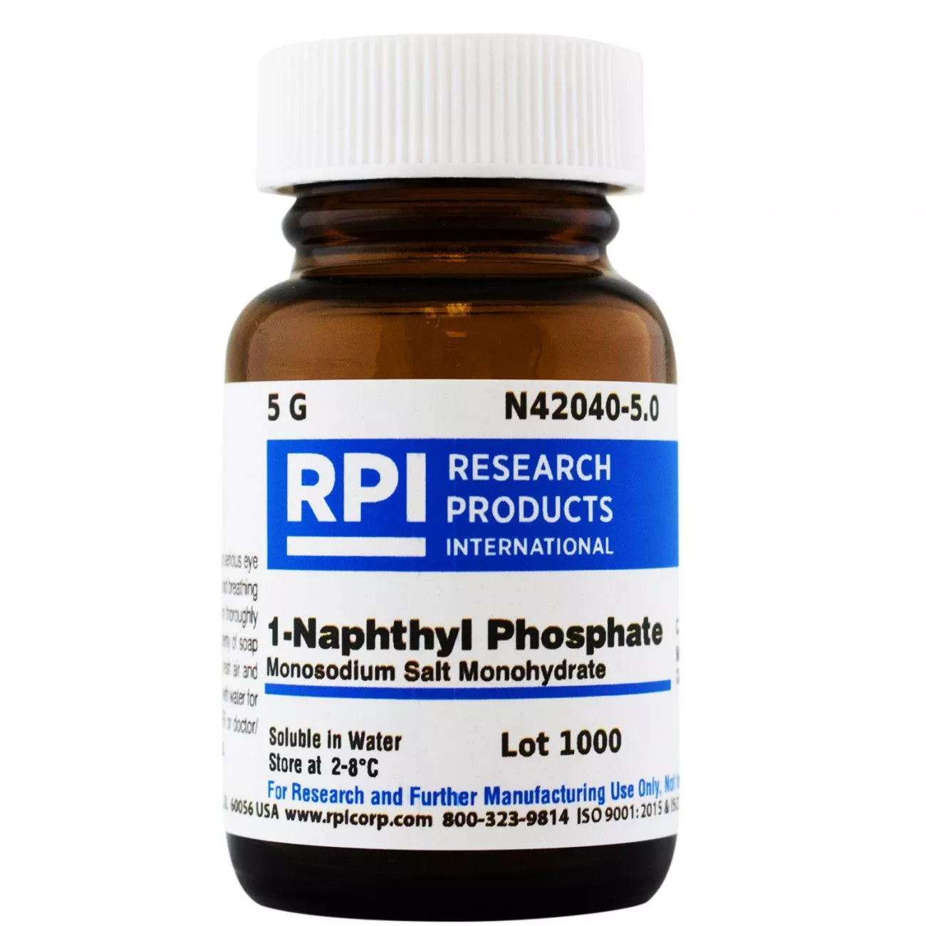 1-Naphthyl PhosphateMonosodium Salt Monohydrate, 5 GramsRP-N42040-5.0
