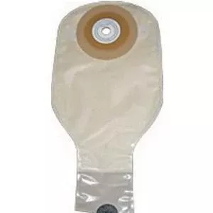 1-Piece Post-Op Adult Drainable Pouch Precut Deep Convex 1-1/2" Round