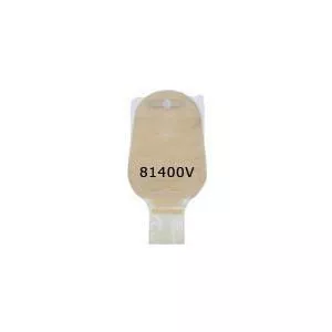 1Pc 11" Drain Pouch W/Press N Seal Closure & Filter,1 1/8" Stoma