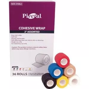 2" x 5 yd, Assorted Colors,36/Pkg Pivetal 21305560