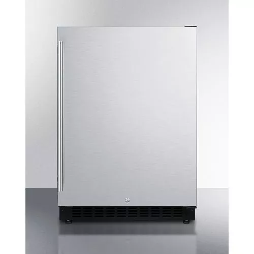 24" Wide Built-In All-Refrigerator,ADA Compliant , RHD , Stainless SteelSummit AL54