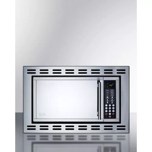 24" Wide Built-In MicrowaveDoor Stainless steelSummit OTR24