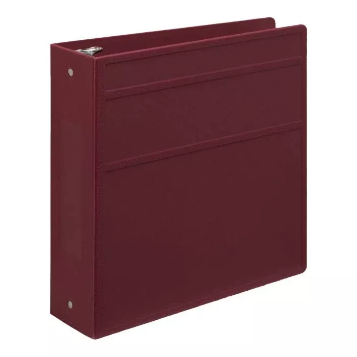 3' 3Ring Mar Binder Burg Side Opn-Med Book 1/Ea Cbmarby