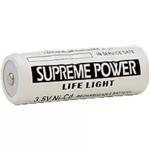 3.5V Nickel-Cad Rechargeable Battery, Black