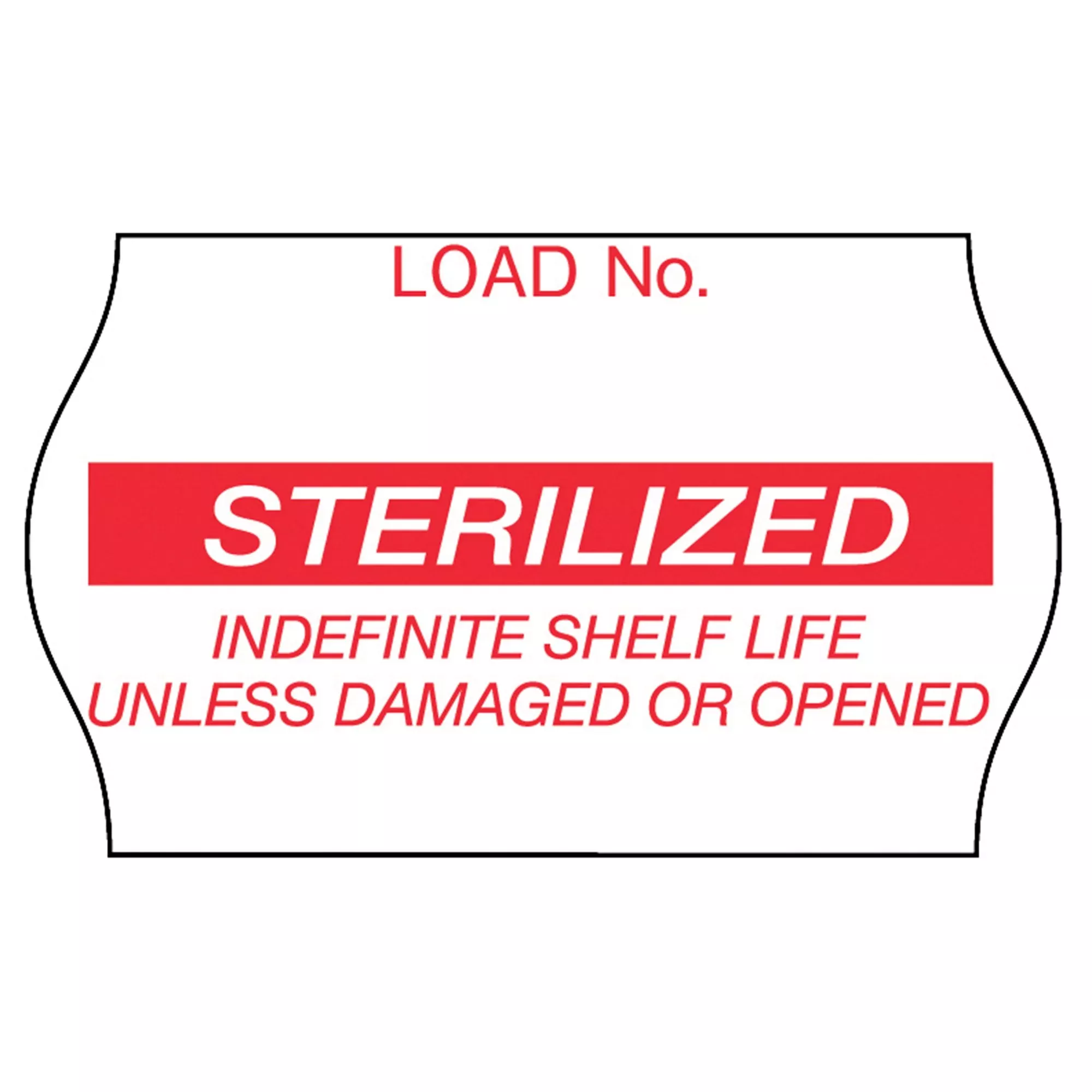 3M™ Comply™ Sterilization Load Label, 5/8 x 1-1/8 Inch