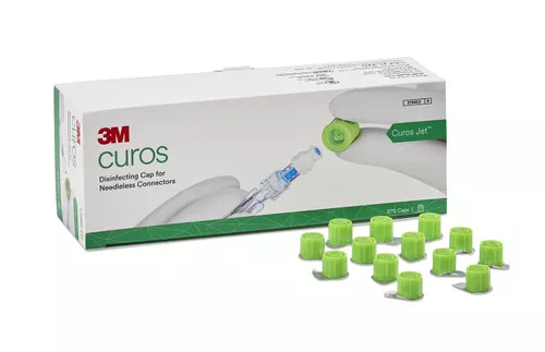 3M Curos Jet Disinfecting Cap, CFJ1-270, Case of 5400