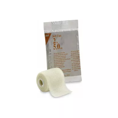 3M - Solventum Corporation - 82102 - Scotchcast Soft Casting Tape 2" X 4 Yds., White