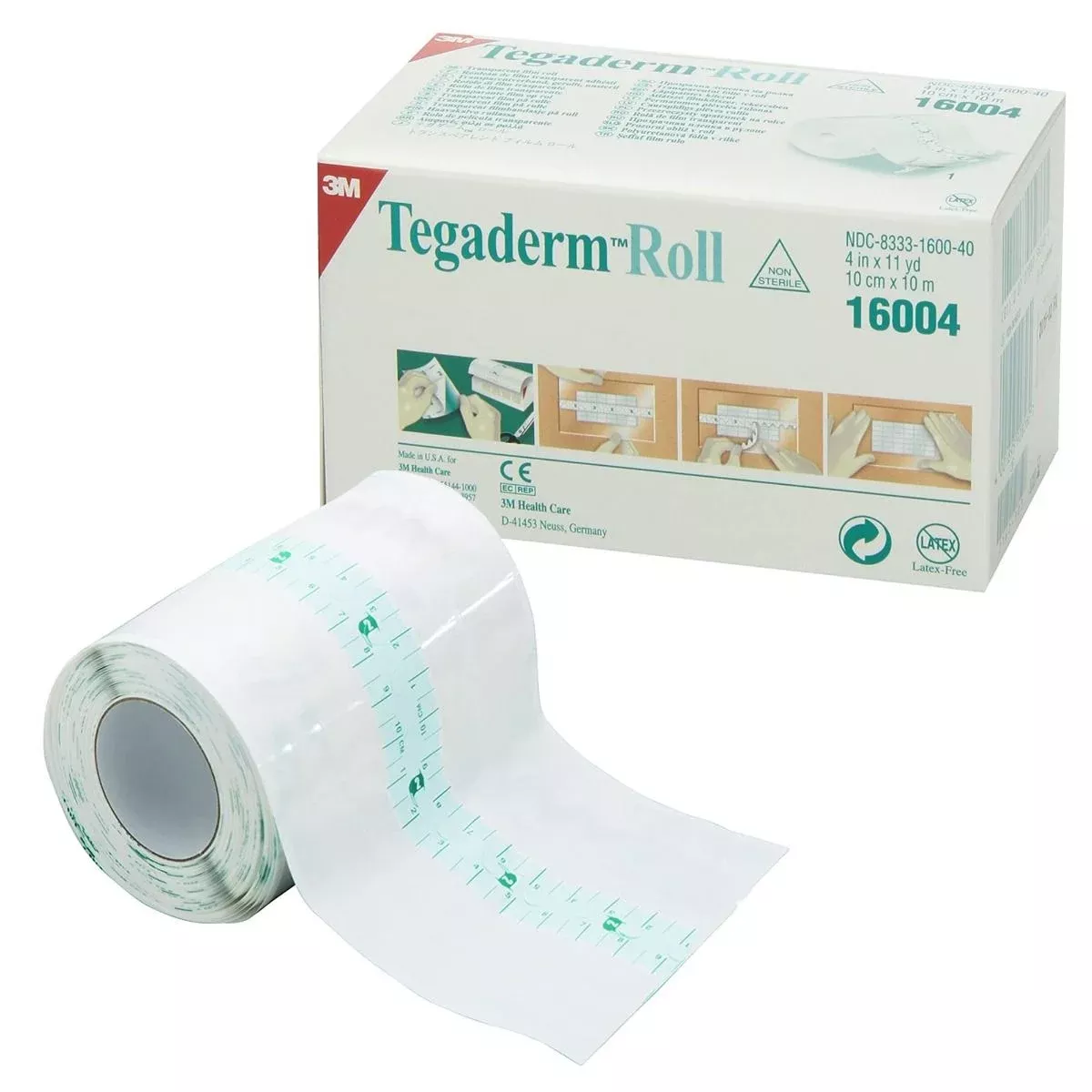 3M Tegaderm Roll Transparent Dressings - Non-Sterile