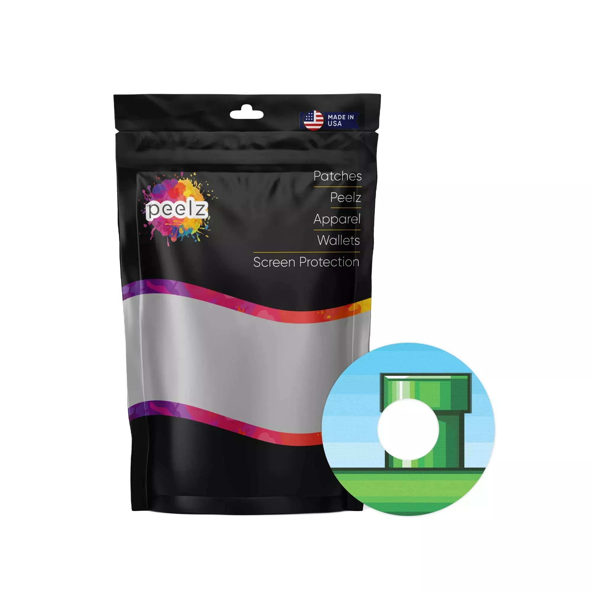 80s Gamer Patch Tape Designed for the FreeStyle Libre 3 Plus & Lingo