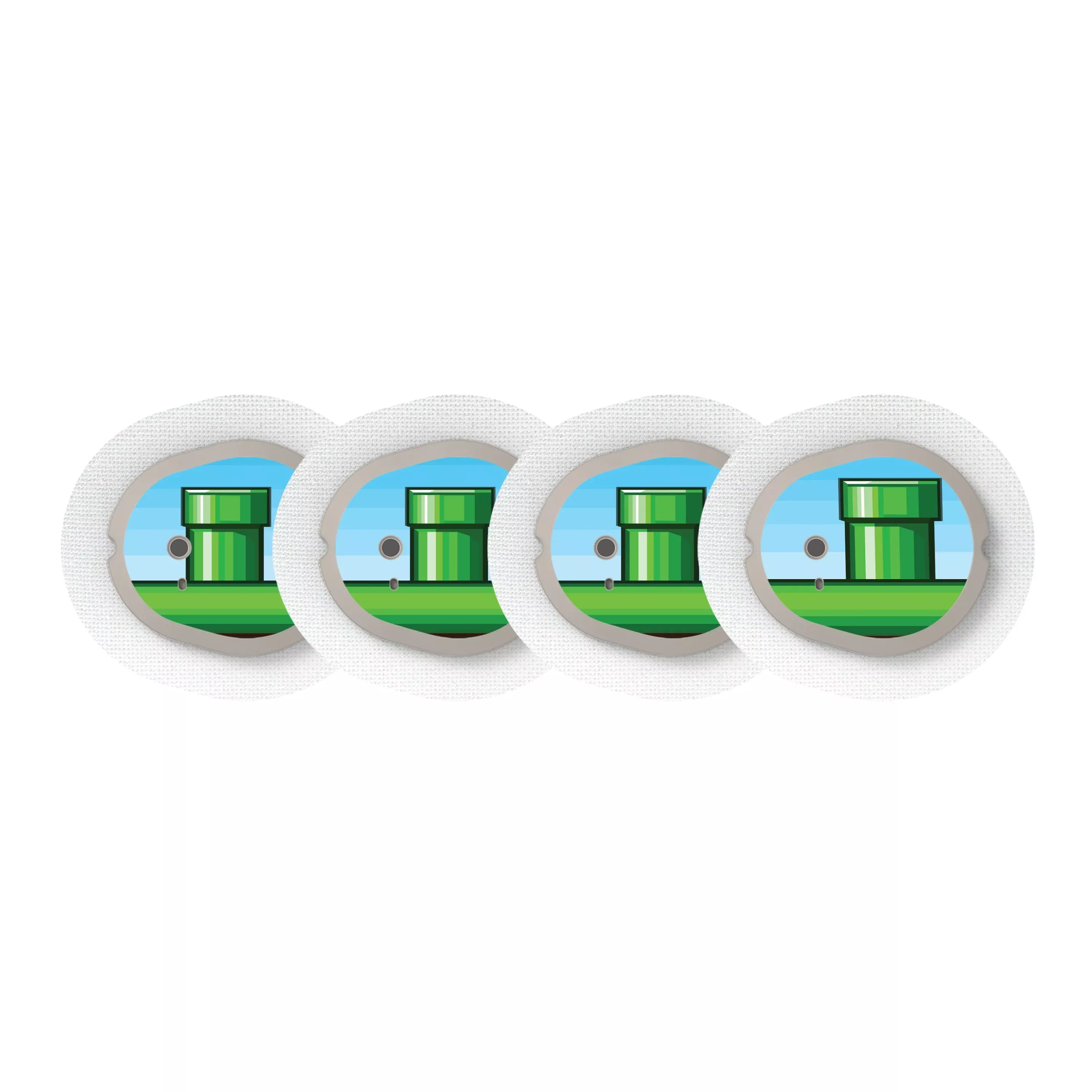 80s Gamer Sticker Designed for the DEXCOM G7 and Stelo Transmitter