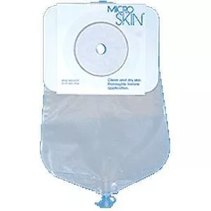 9" Uro Pch w/Barrier For 7/8" Stoma