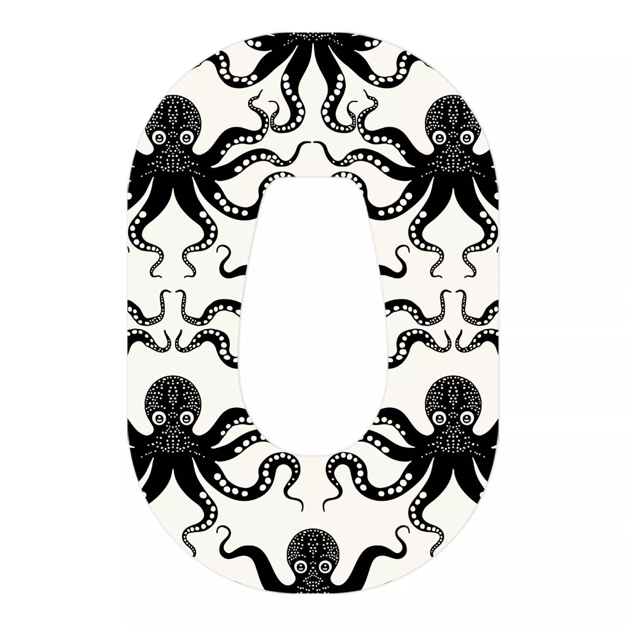 Abstract Octopus Dexcom G6 Patch Tape - Pump Peelz