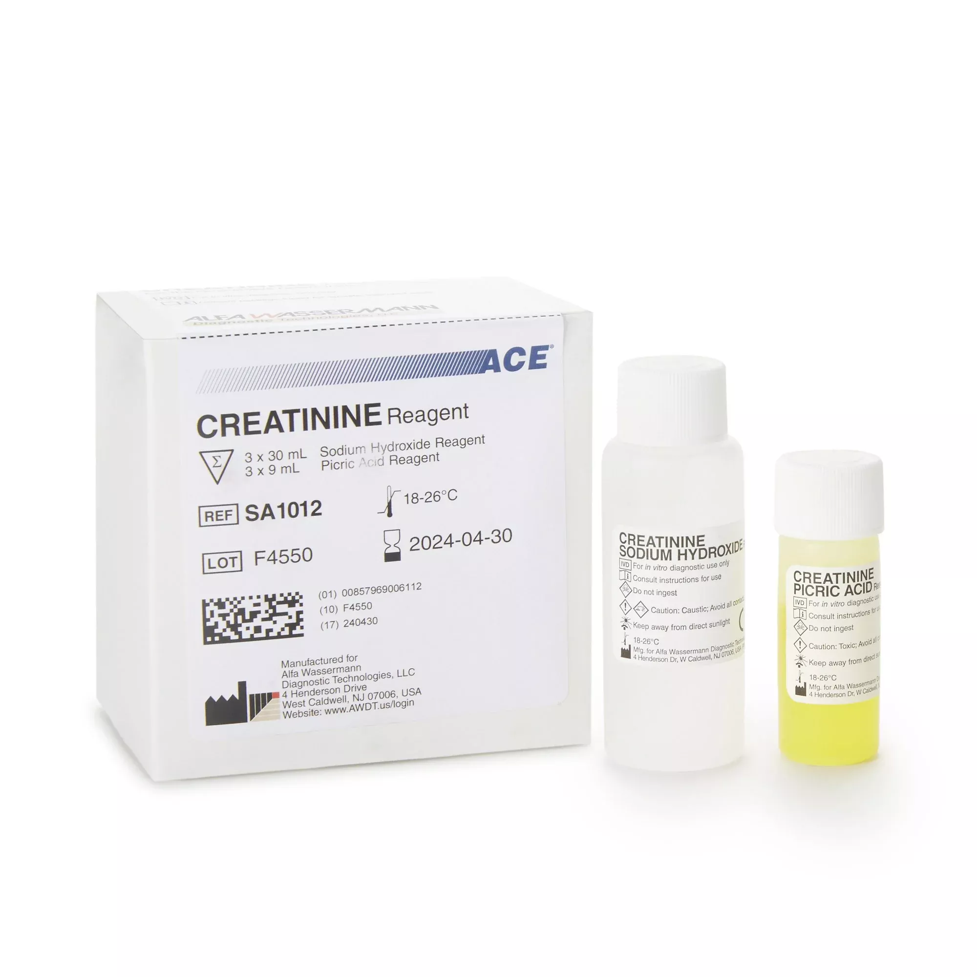 Ace General Chemistry Reagent, Creatinine test