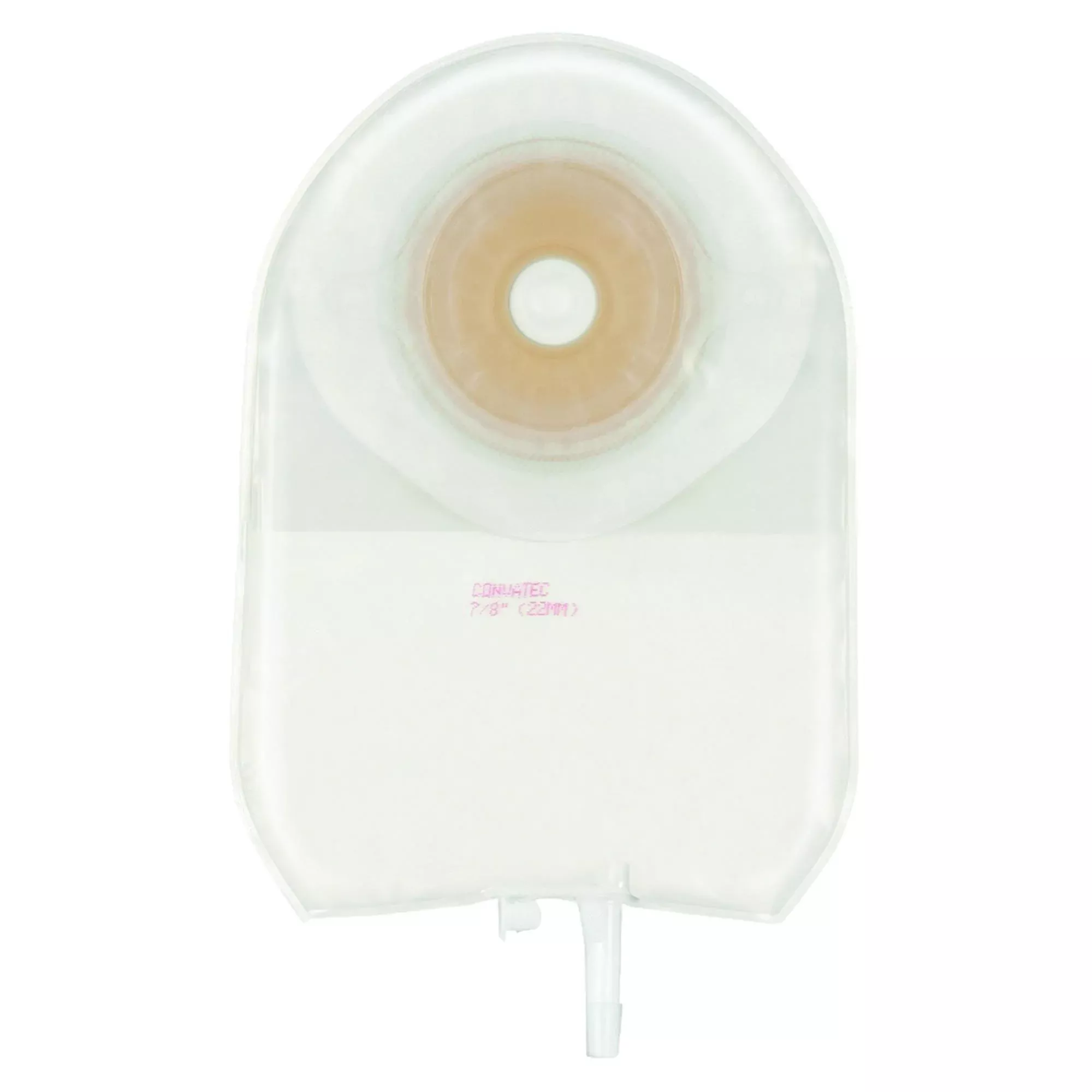 ActiveLife One-Piece Transparent Urostomy Pouch, 1-1/8 Inch Stoma