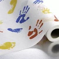 Activity Bears Crepe Table Paper, 21 Inch x 125 Foot, Bears
