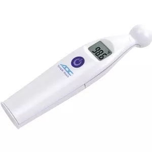 Adtemp™ Temple Touch 6-Second Conductive Thermometer 4-2/3" x 1-1/6" x 1" Dual Scale, 1.5V Battery