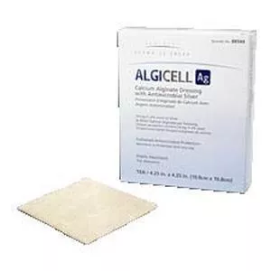 Algicell Ag Antimicrobial Silver Dressing 4" x 8"