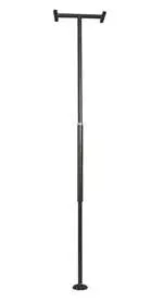 Alimed Security Pole / Grab Bar AliMed Black Steel - M-875963-3096 - Each