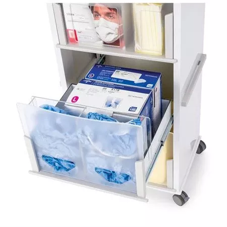 All-in-One Mobile Isolation Station 20"W x 15.5"D x 50.5"H