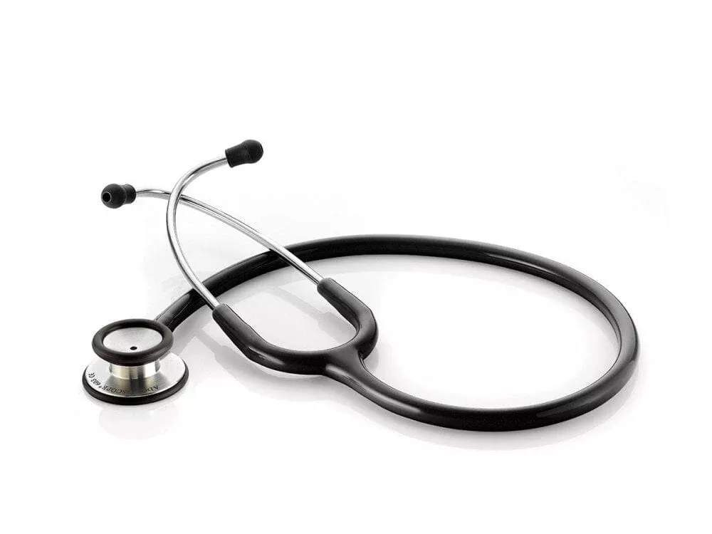 American Diagnostic Adscope™ 603 2-HD Stethoscope Black, Stainless Steel