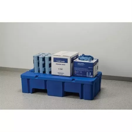 Antimicrobial Interconnecting Dunnage Rack with Connector