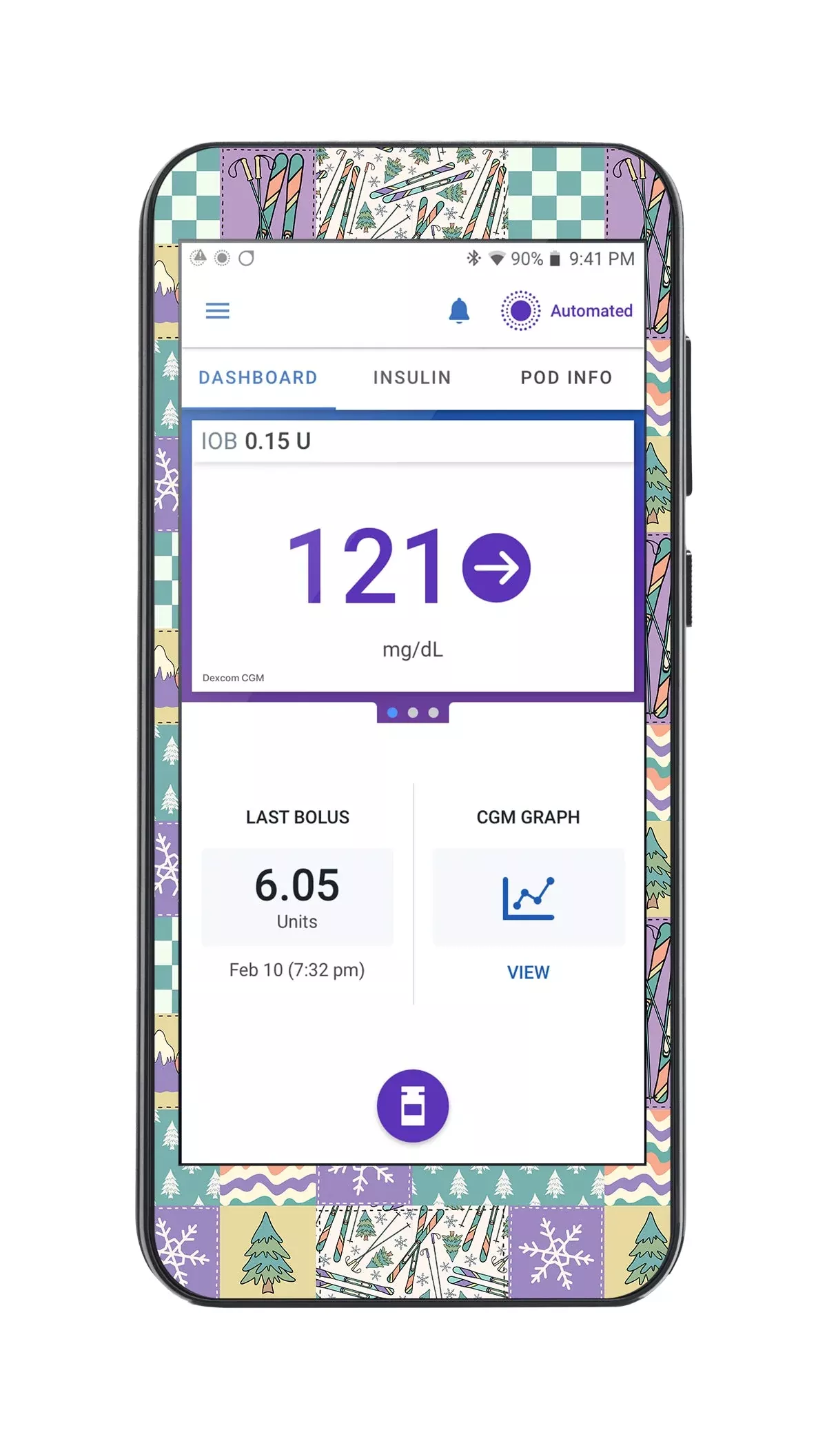 Après Ski Sticker for Omnipod 5 Controller – Pump Peelz