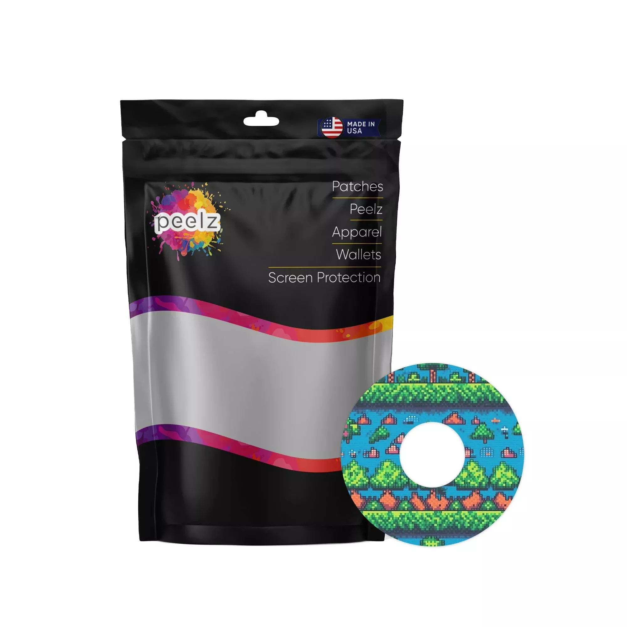Arcade Patch Tape Designed for the FreeStyle Libre 3 Plus & Lingo