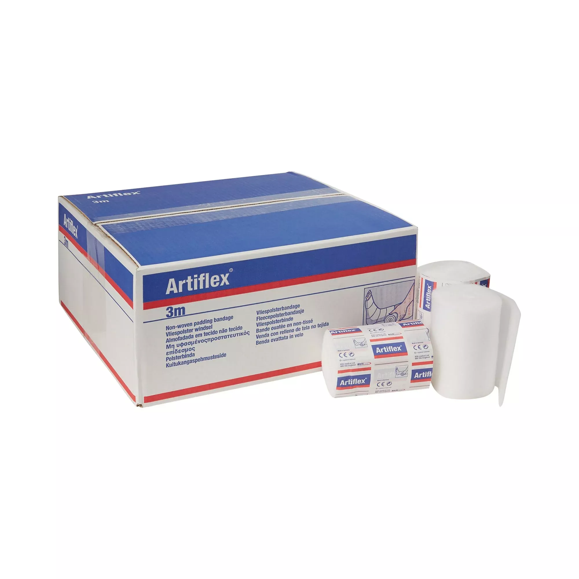 Artiflex White Undercast Padding Bandage, 10 Centimeter x 3 Meter