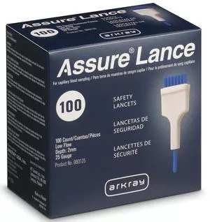Assure Lance Micro Flow Safety Lancet 25G (100 count)