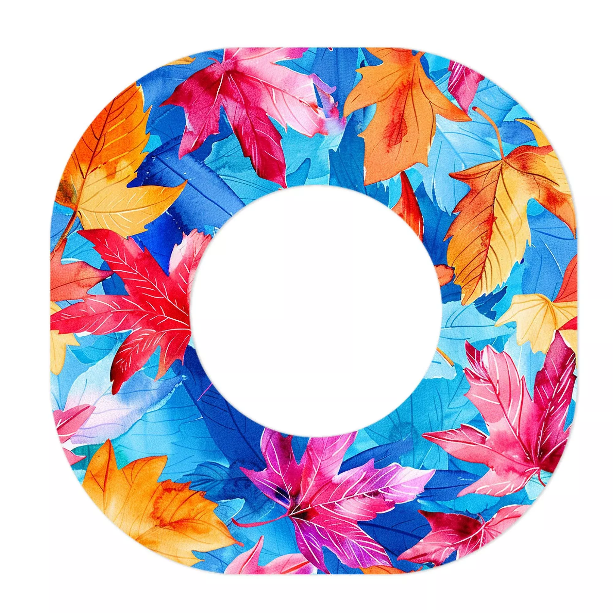 Autumn Leaves Dexcom G7 and Stelo Patch Tape - Pump Peelz