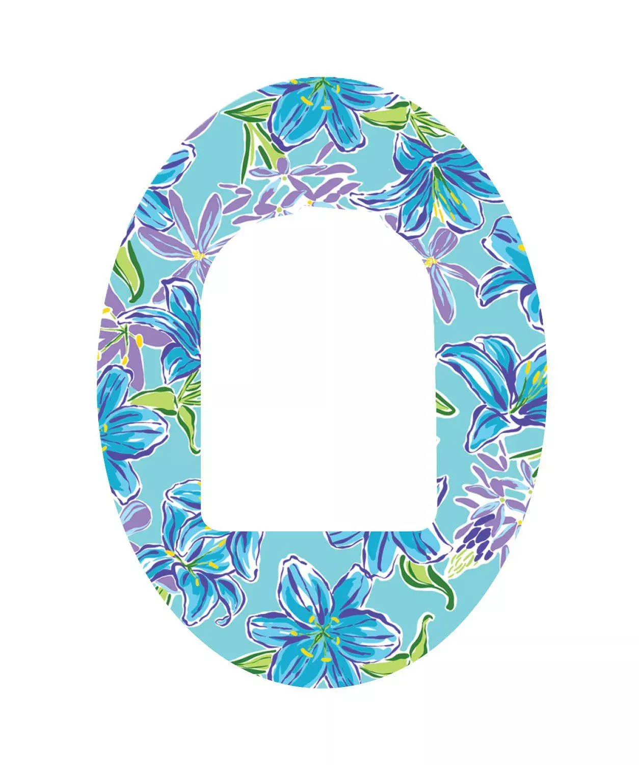 Azul Flowers Pod Patch Tape - Pump Peelz