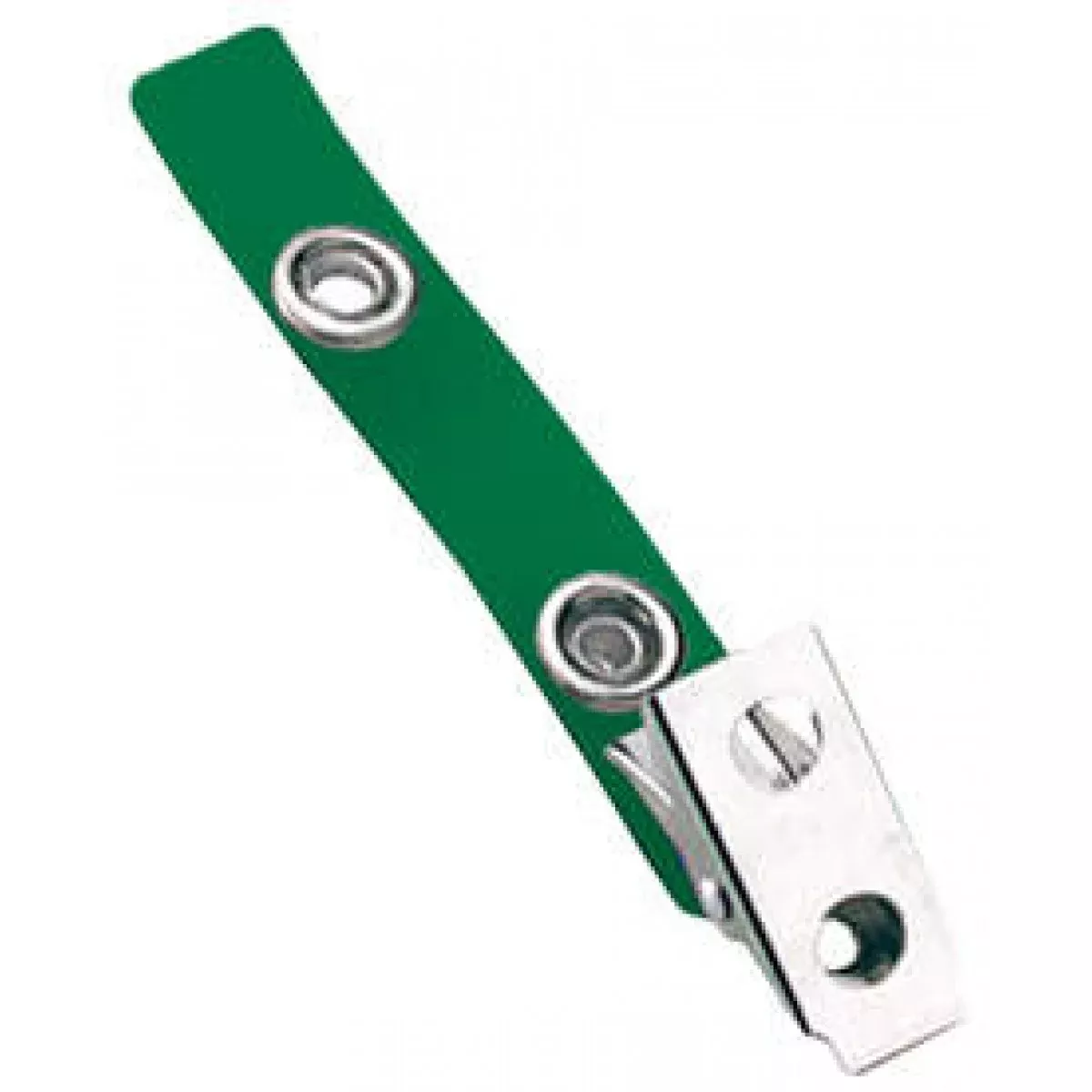 Badge Clip (Vinyl) 2 3/4" Long Green - 100 Per Package