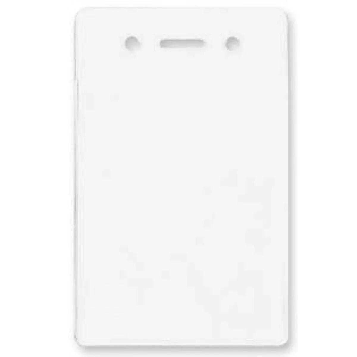 Badge Holder (Vinyl) 2 1/4" X 3 5/8" Clear - 100 Per Package