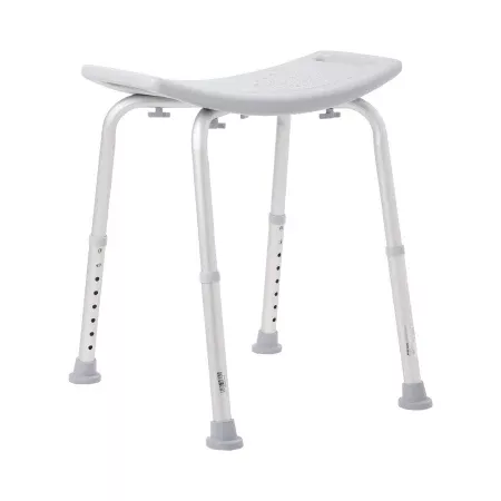 Bath Bench McKesson Fixed Arm Aluminum Frame Without Backrest 19-1/4 Inch Seat Width - M-1065209-3646 - Each