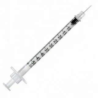BD Insulin Syringe With Permanently Attached Needle