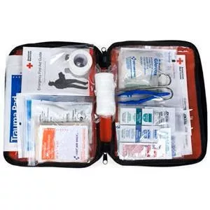 Be Red Cross Ready First Aid Kit Red