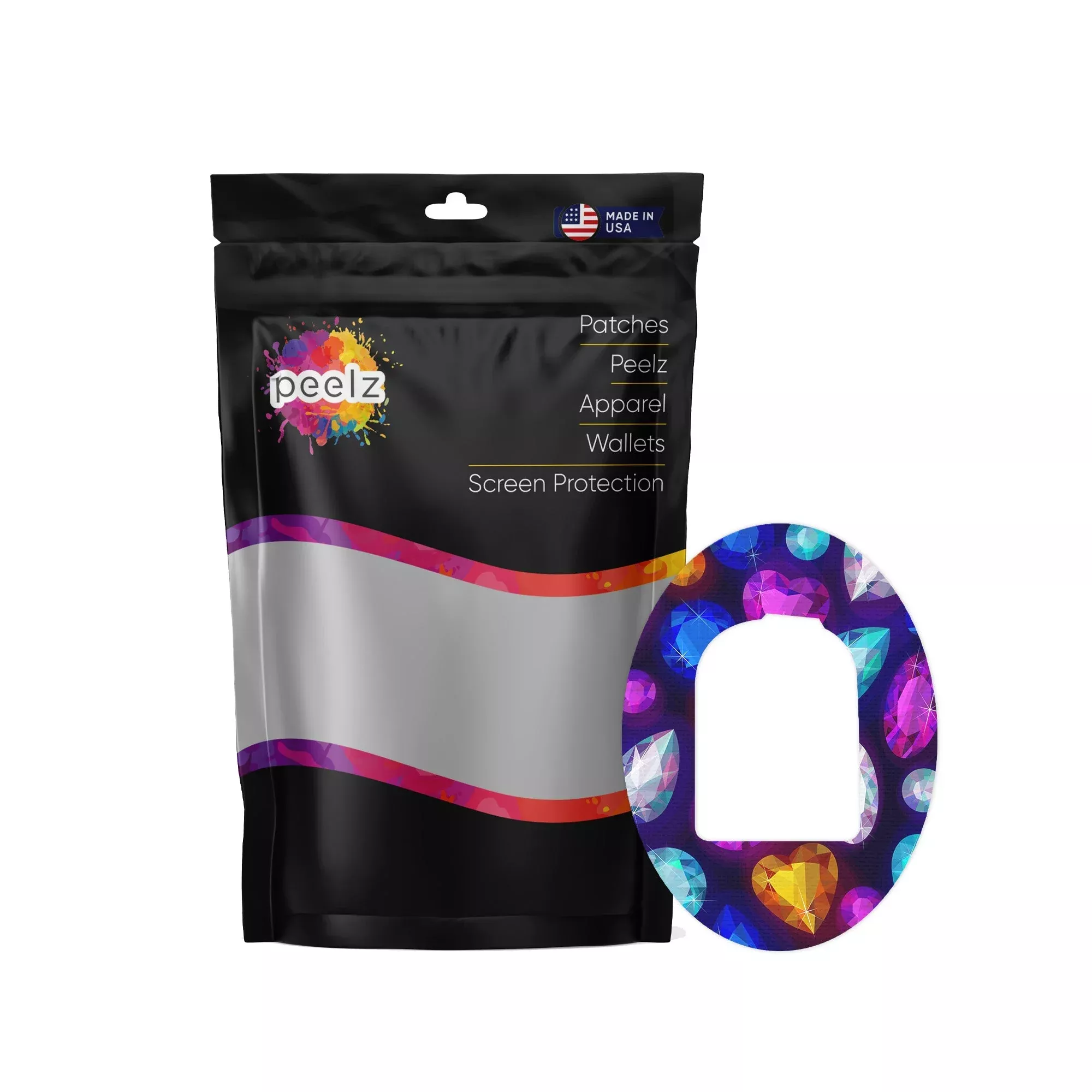 Bejeweled Pod Patch Tape - Pump Peelz