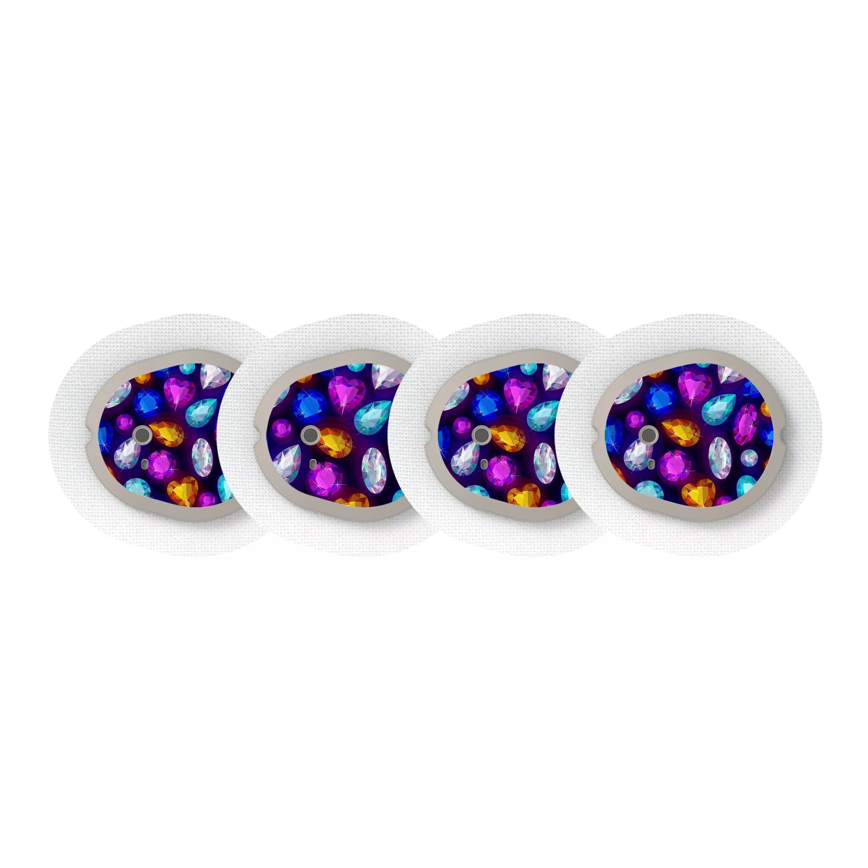 Bejeweled Sticker Designed for the DEXCOM G7 and Stelo Transmitter