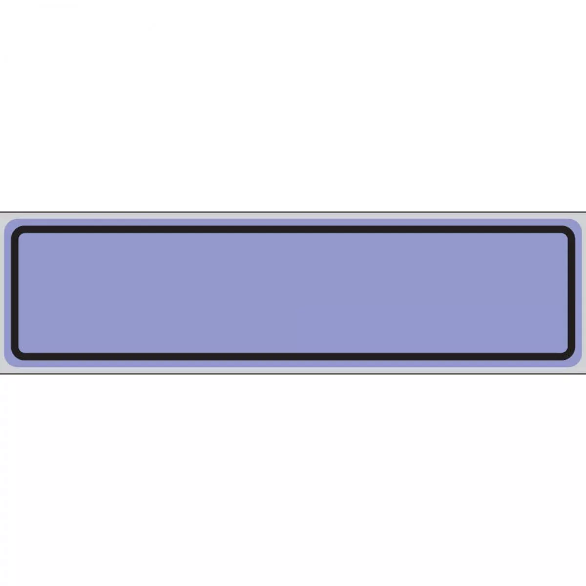 Binder/Chart Label Paper Removable 1" Core 5 3/8" X 1 3/8" Lavender 200 Per Roll