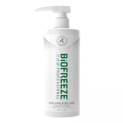 Biofreeze Cold Therapy Pain Relief Gel, Colorless