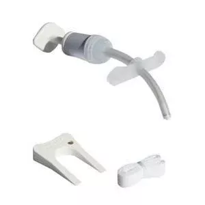 Bivona Uncuffed Pediatric FlexTend Plus Tracheostomy Tube, 6 mm