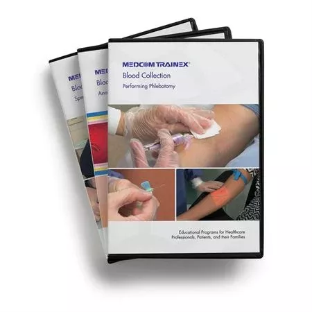 Blood Collection Phlebotomy DVD Blood Collection: Performing Phlebotomy DVD