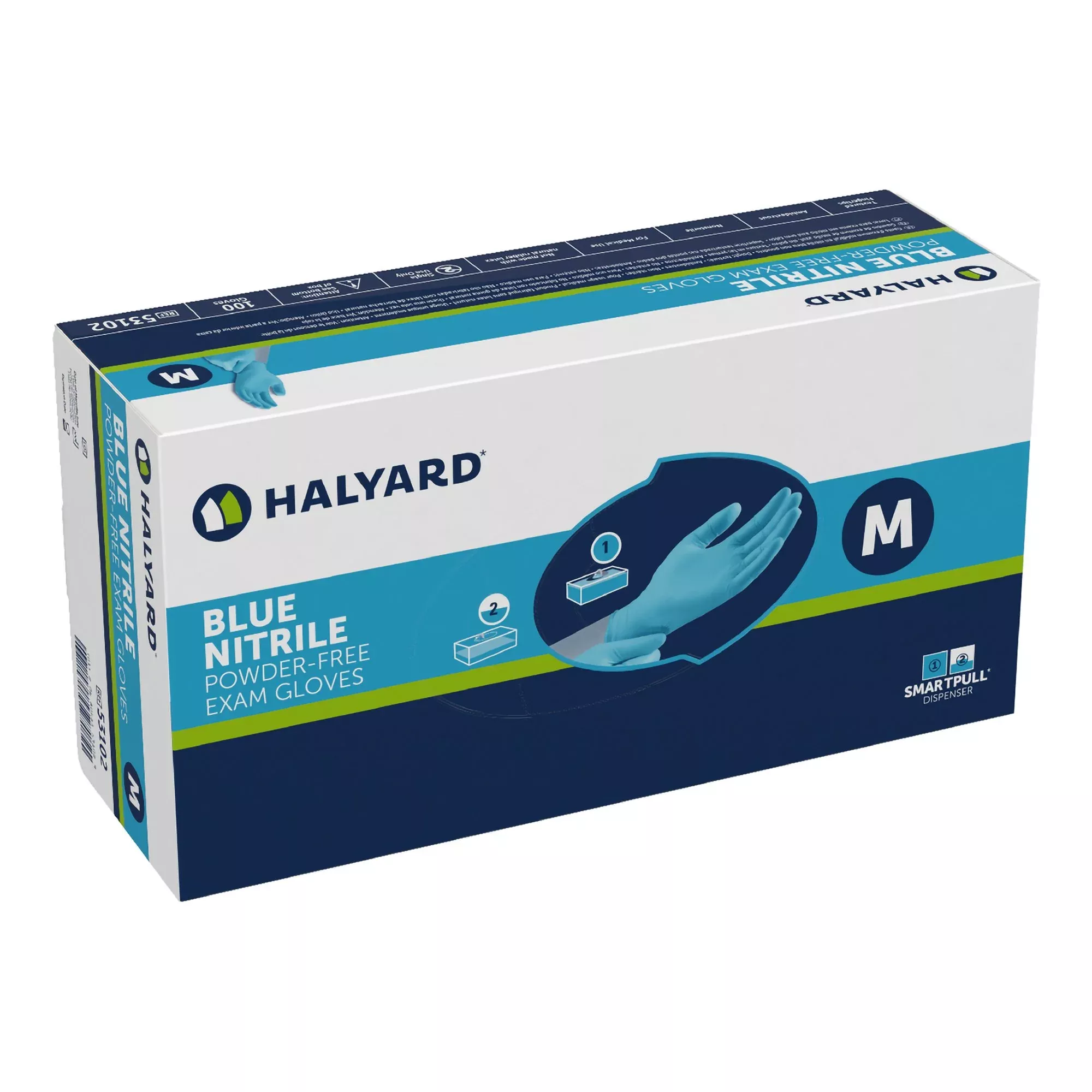 Blue Nitrile Exam Glove, Medium