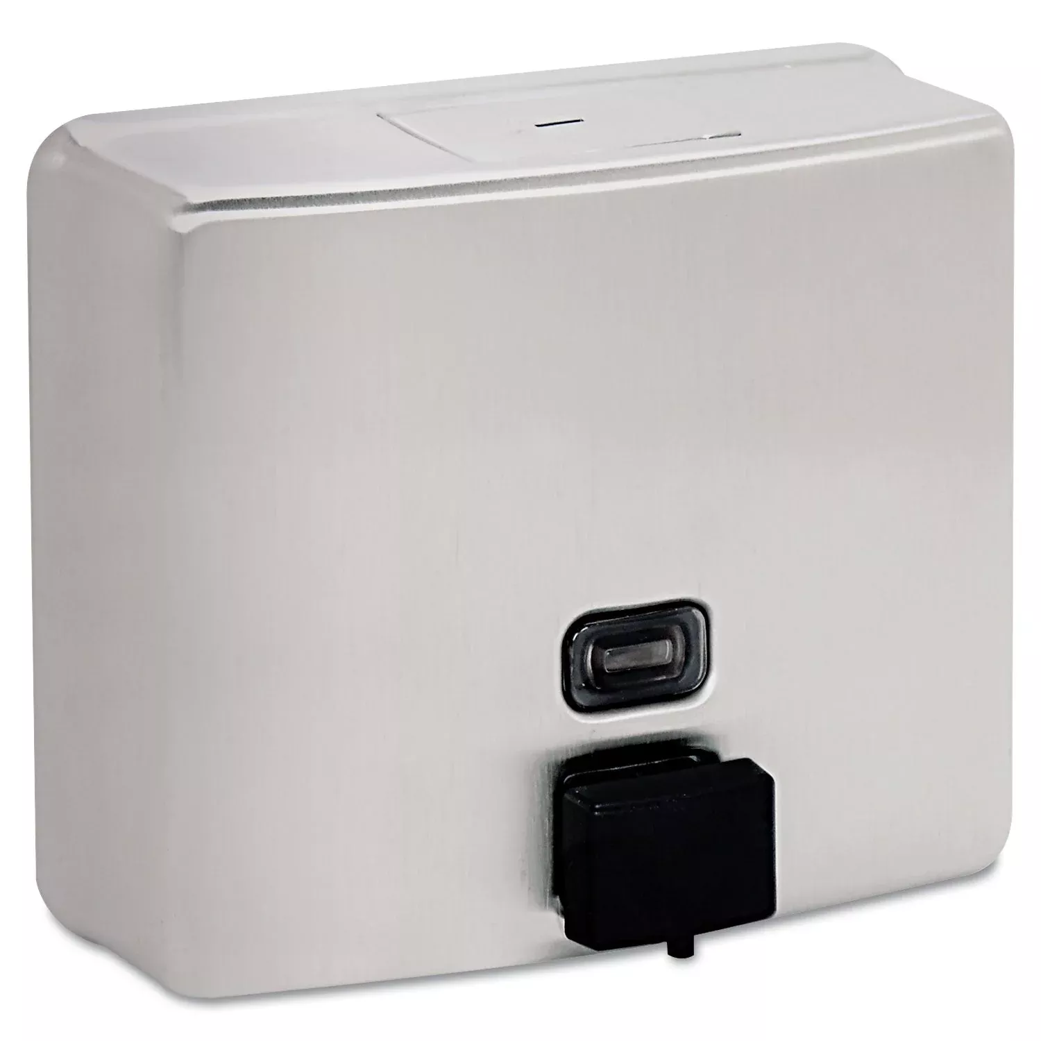 Bobrick ConturaSeries Surface-Mounted Liquid Soap Dispenser, 40 oz, 7 x 3.31 x 6.13, Stainless Steel Satin