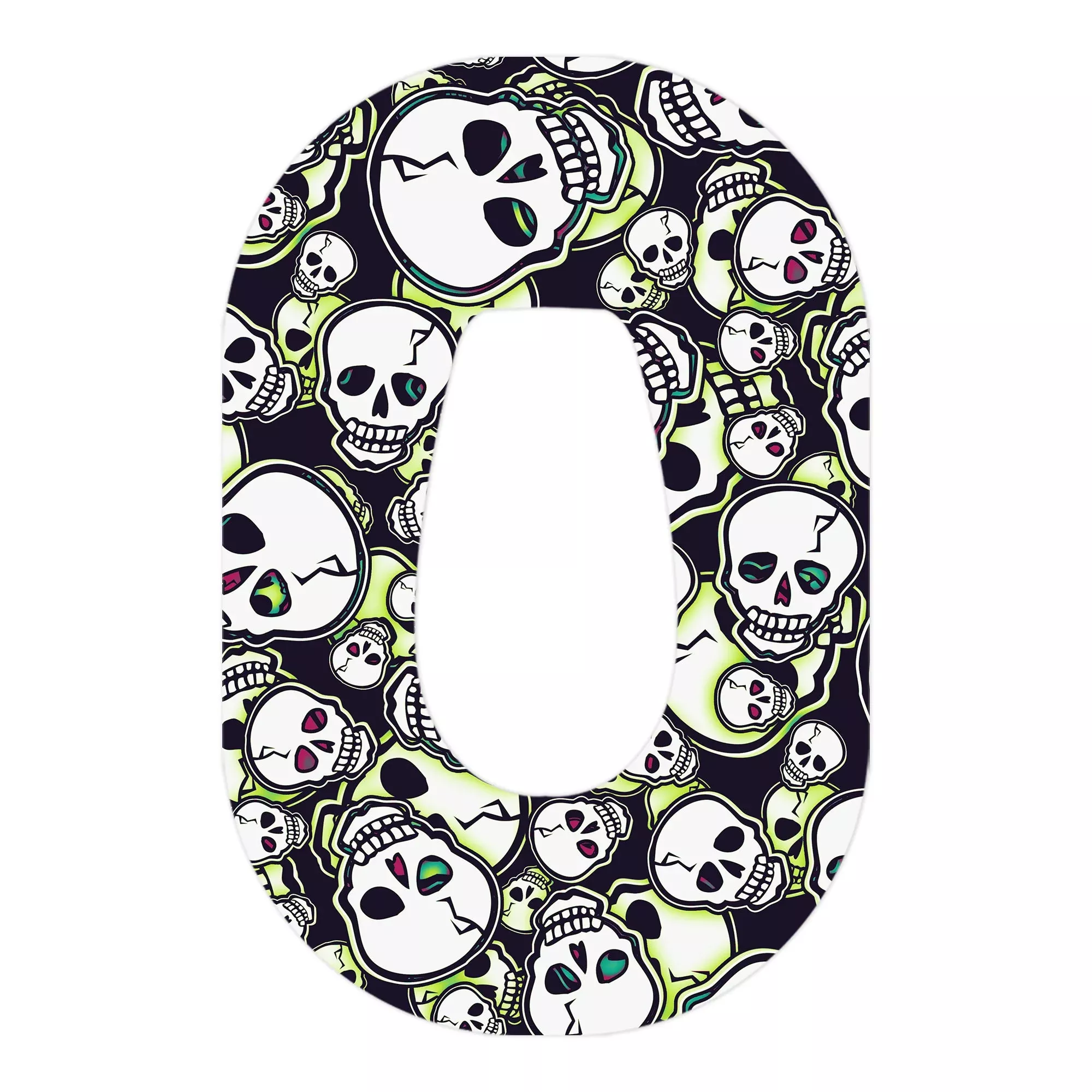 Bone Glow Dexcom G6 Patch Tape - Pump Peelz