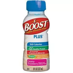 Boost Plus Nutritional Energy Drink 8 oz., Creamy Strawberry