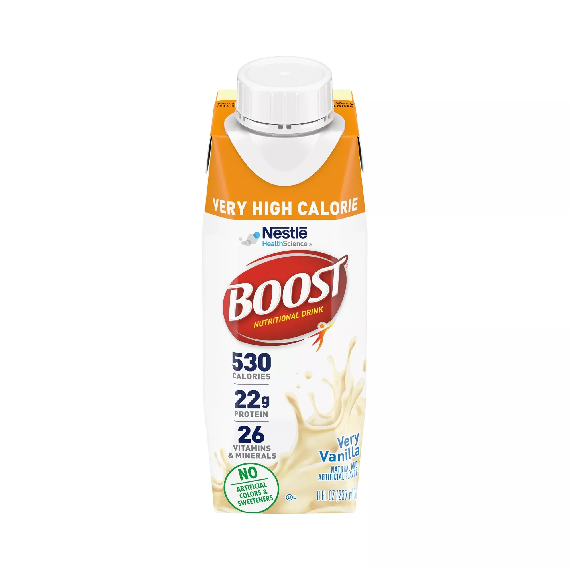 BOOST Very High Calorie 8 oz. Reclosable Carton