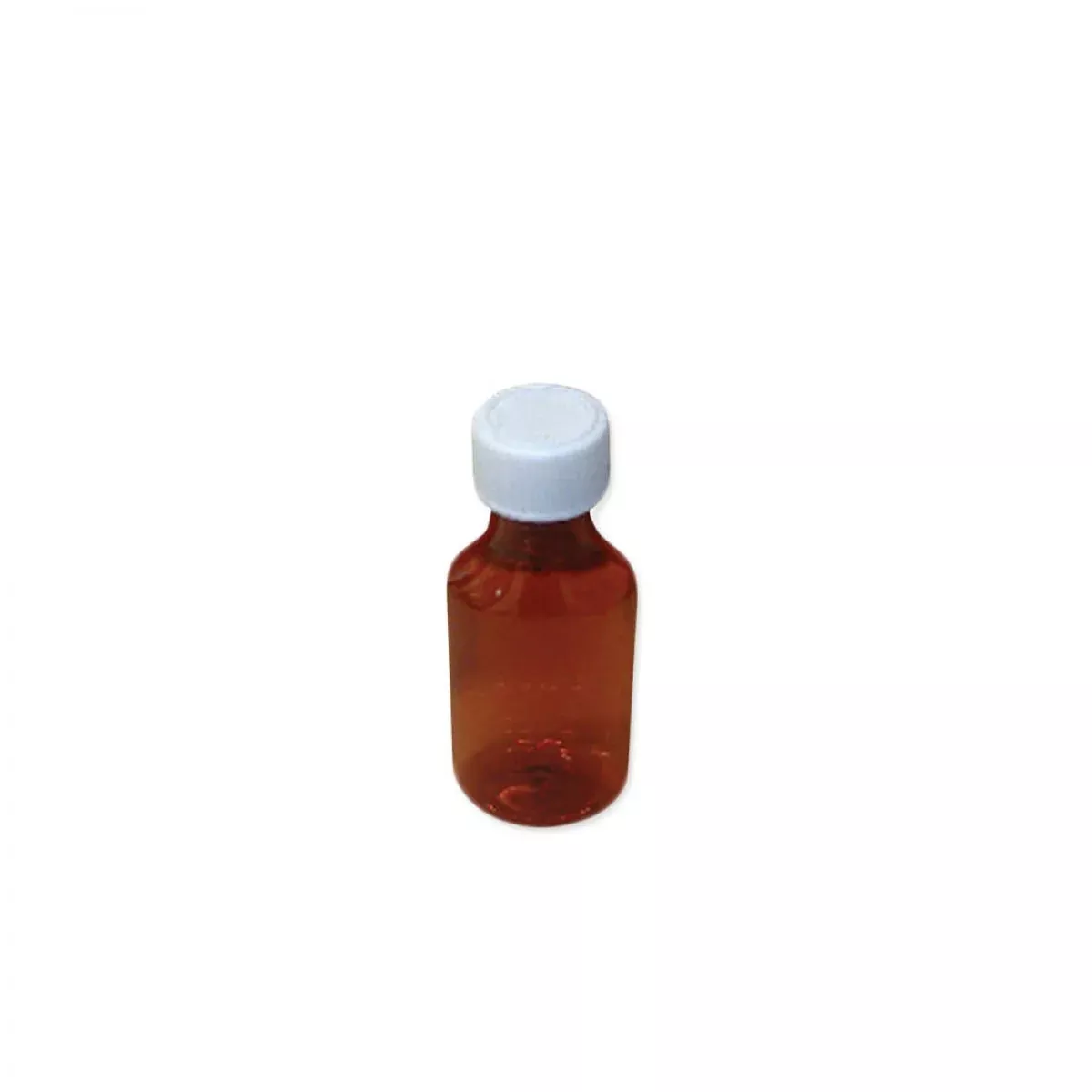 Bottle With Child-Resistant Cap Plastic 4 Oz Amber 200 Per Box