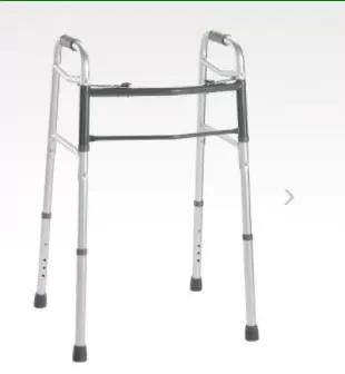 Breg Folding Walker Adjustable Height Breg Aluminum Frame 250 lbs. Weight Capacity 32 to 39 Inch Height - M-1040819-4355 - Each